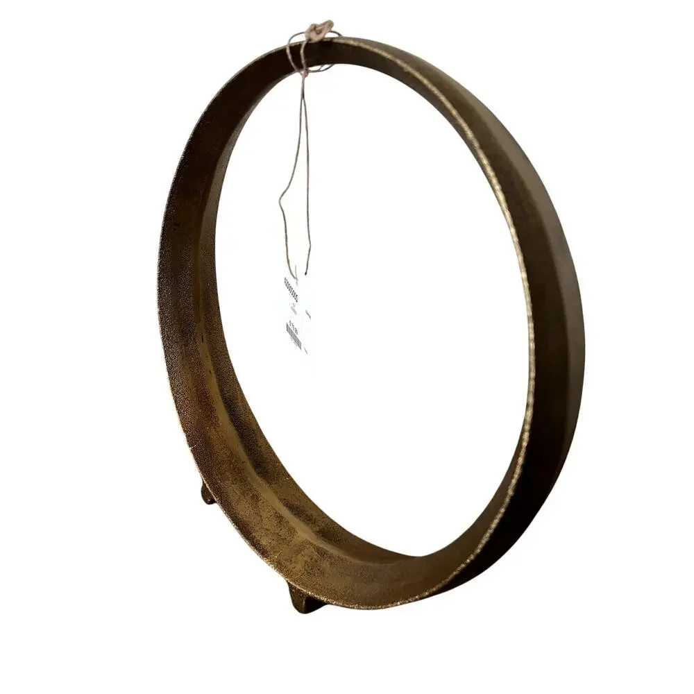 Ryandale Antique Brass-tone Modern Contemporary Design Sculpture 13
